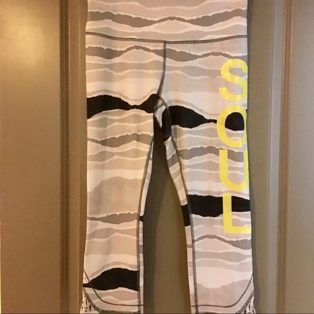 Lululemon X Soulcycle wunder under capri